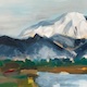 Hochgern, 100x100cm, Acryl auf Leinwand