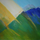 Wilder Kaiser, 60x100cm, Acryl auf Leinwand, verkauft